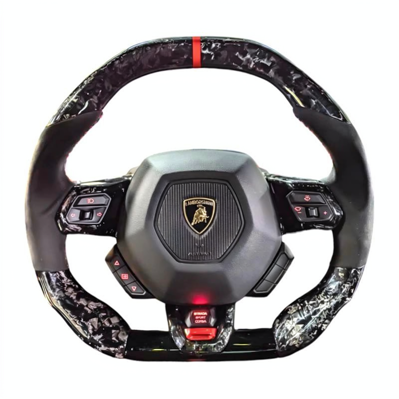 Lamborghini Huracán Style Customizable Steering Wheel