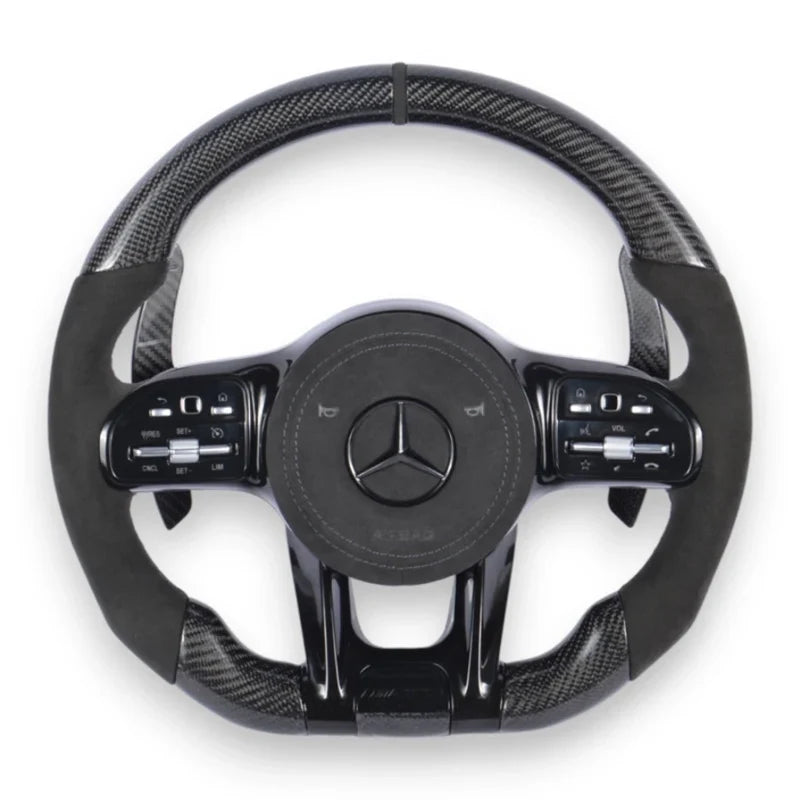 Mercedes-Benz 2020 AMG Performance Style Customizable Steering Wheel (Fits 2010+ All Models)